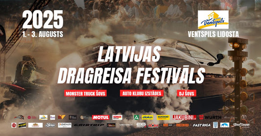 LATVIJAS DRAGREISA FESTIVĀLS 2025 - DRAGRACE FEST 2025