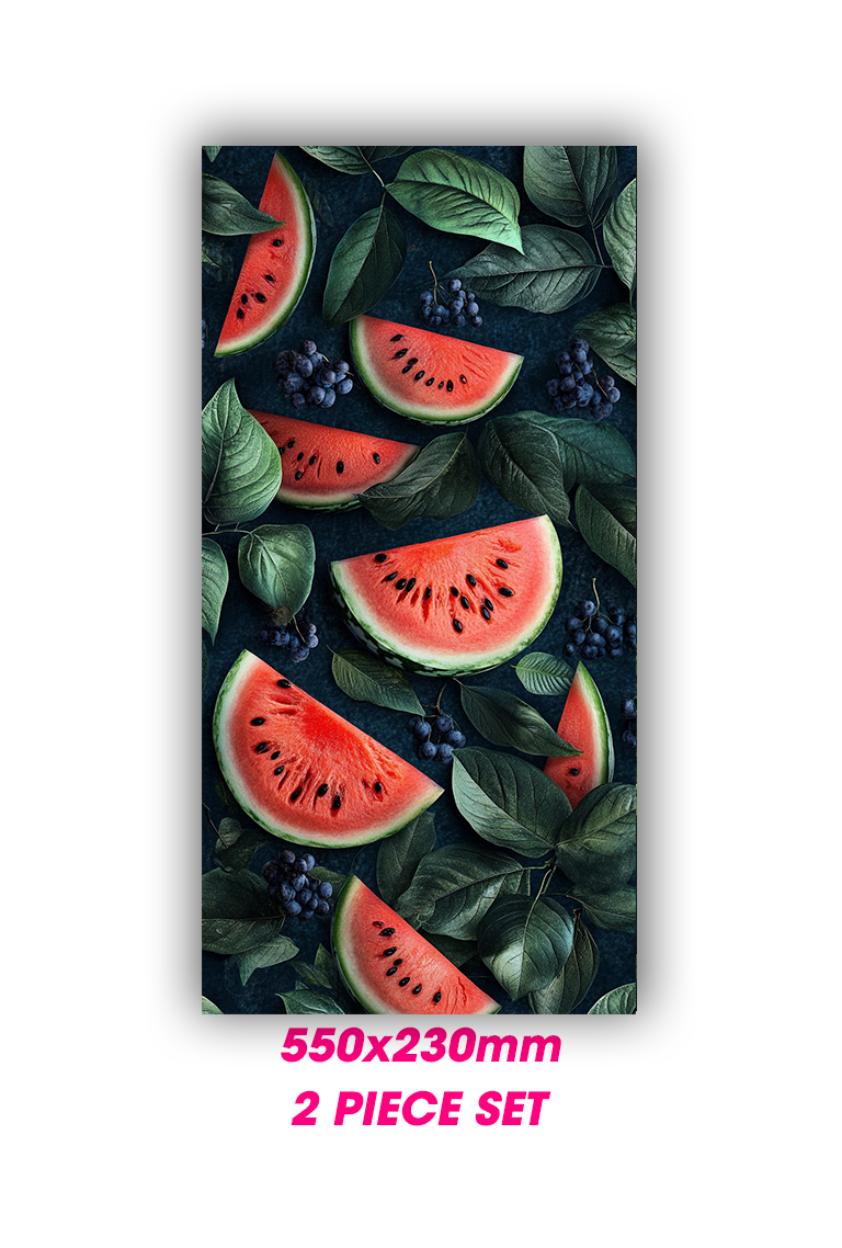 ''Watermelon'' - Car Doors Pillar Decals