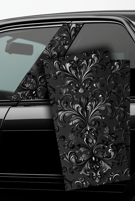 ''Black Gothic No. 2'' - Car Doors Pillar Decals