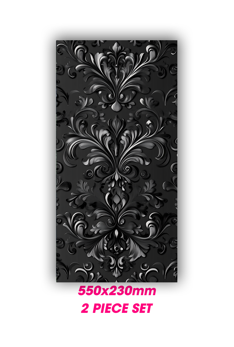 ''Black Gothic No. 2'' - Car Doors Pillar Decals