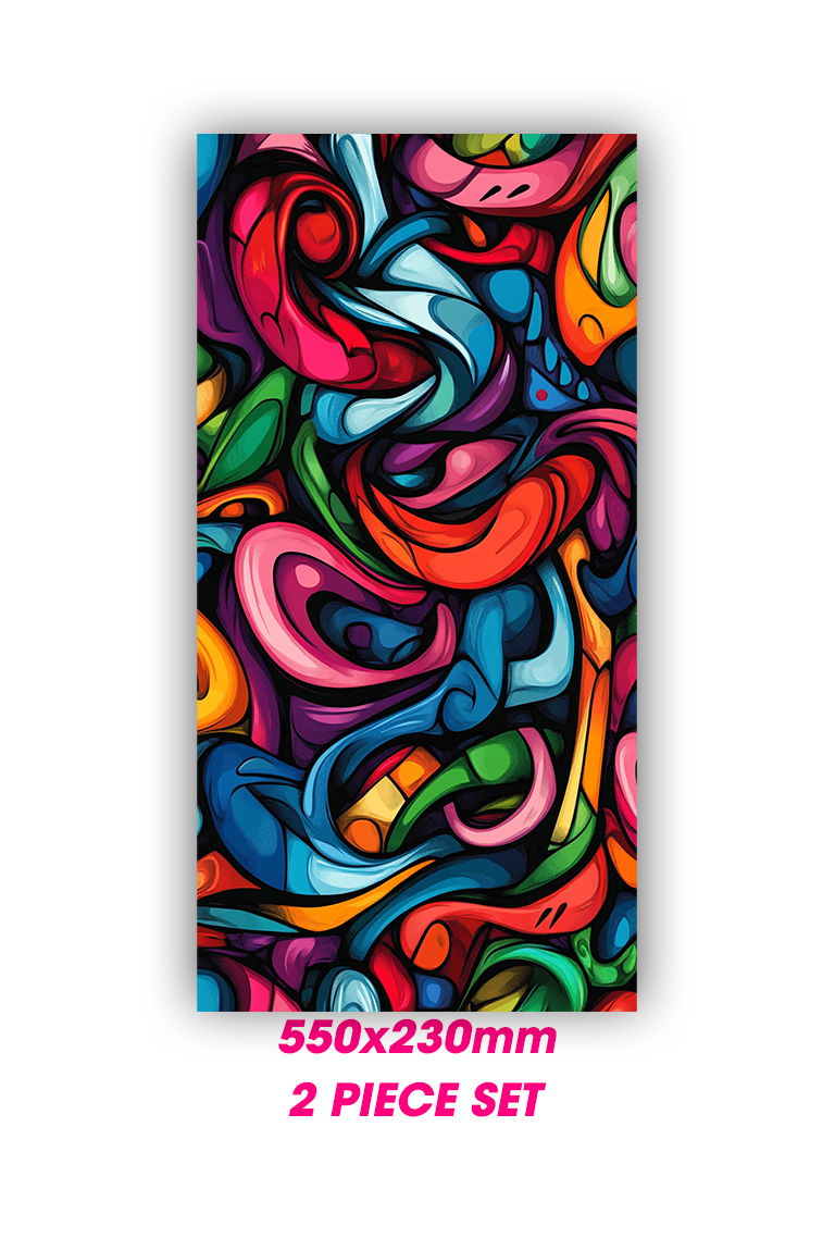 ''Graffiti'' - Car Doors Pillar Decals