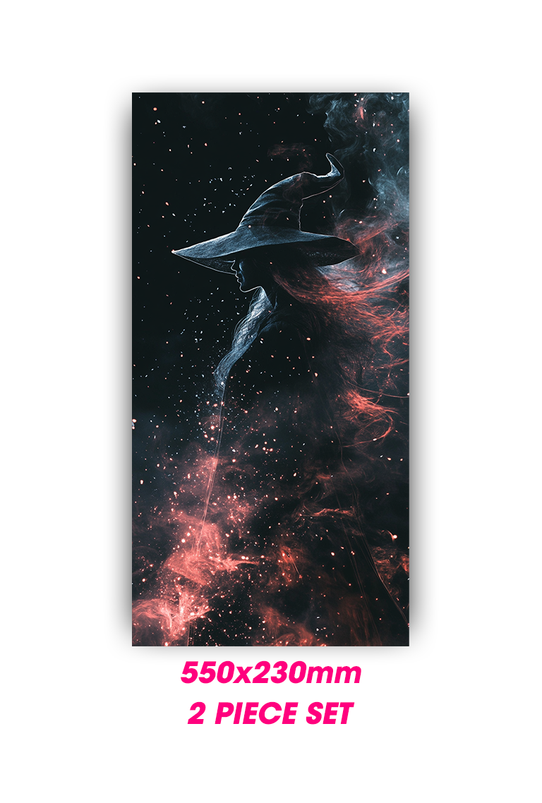 ''Witch'' - Car Doors Pillar Decals