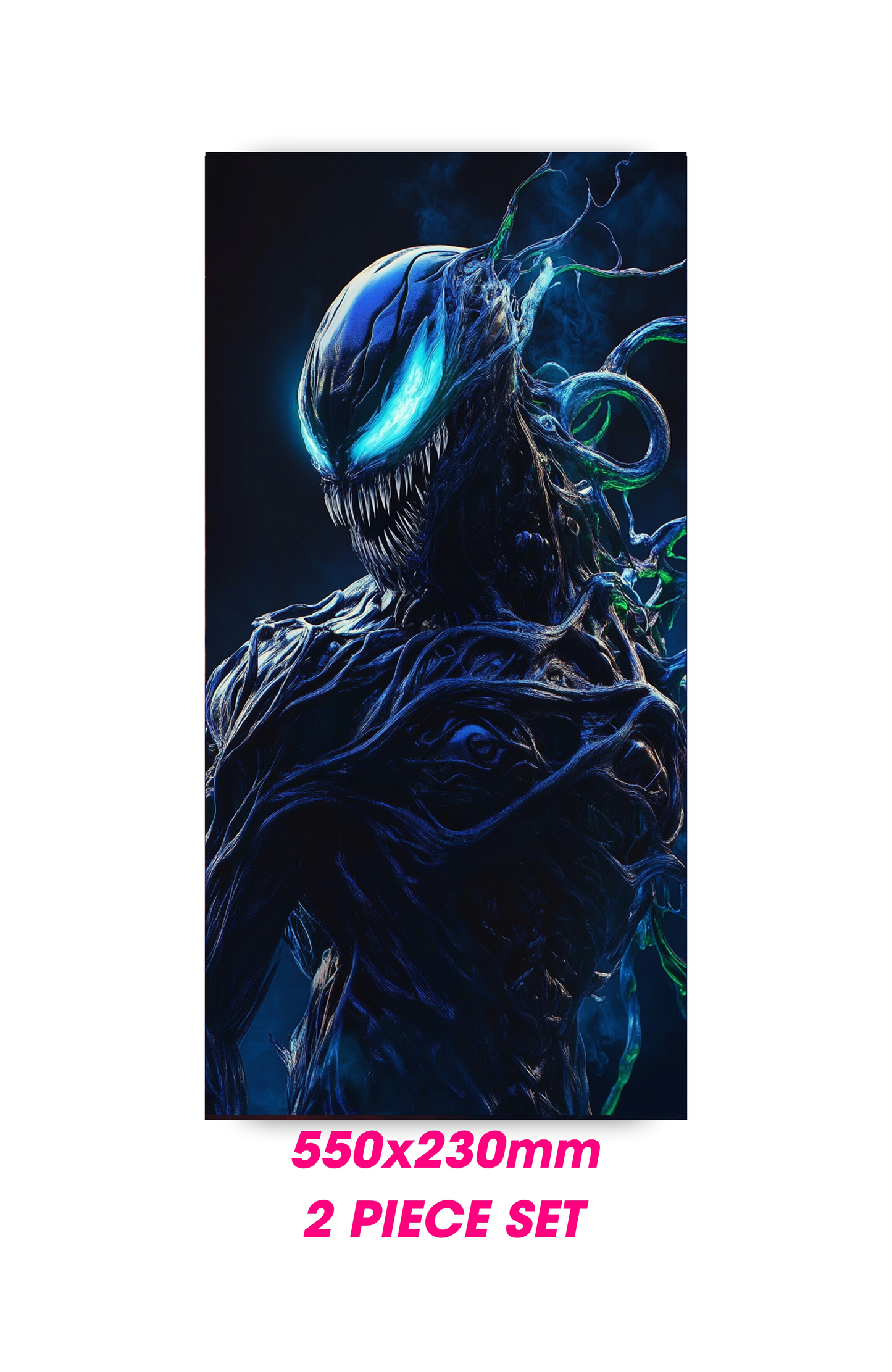 ''Blue Venom'' - Car Doors Pillar Decals