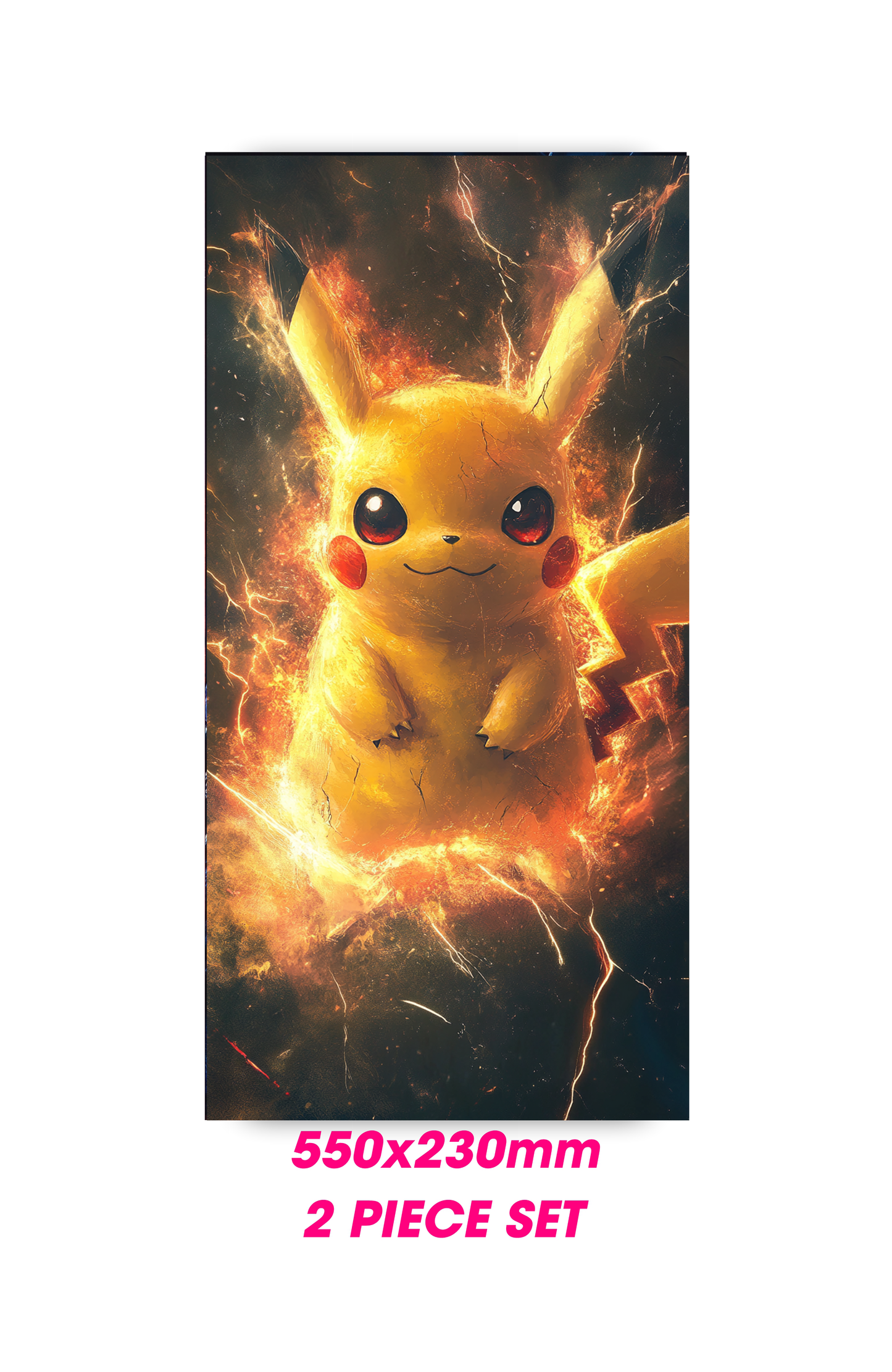 ''Pikachu'' - Car Doors Pillar Decals