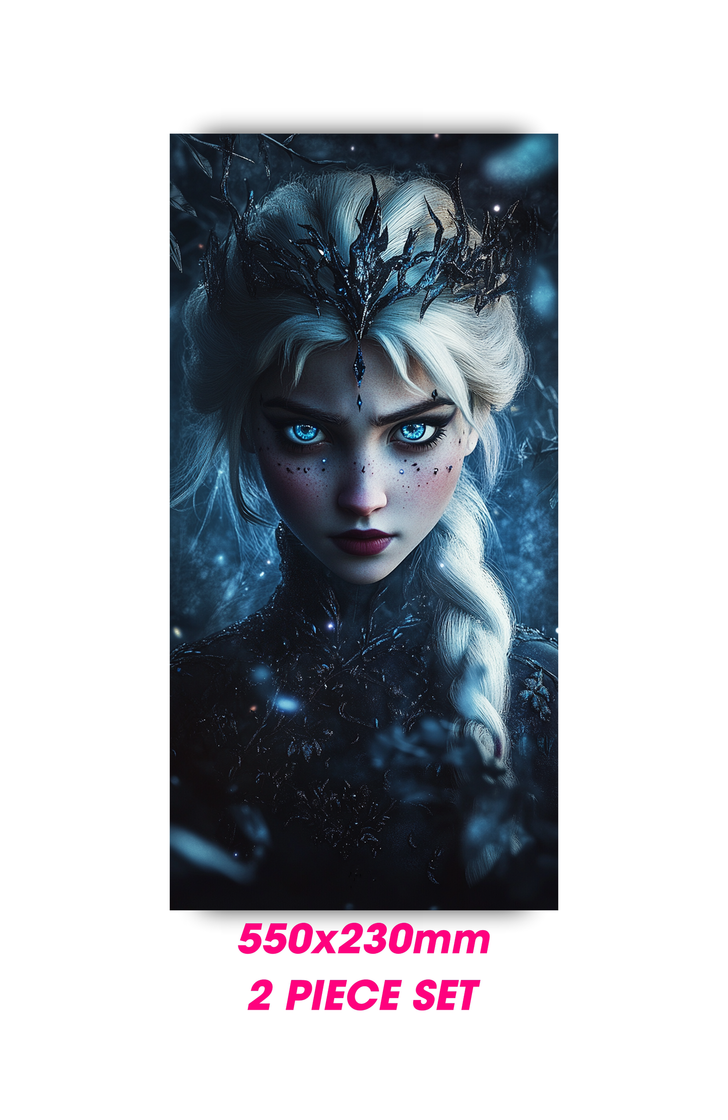 ''Dark Elsa'' - Car Doors Pillar Decals