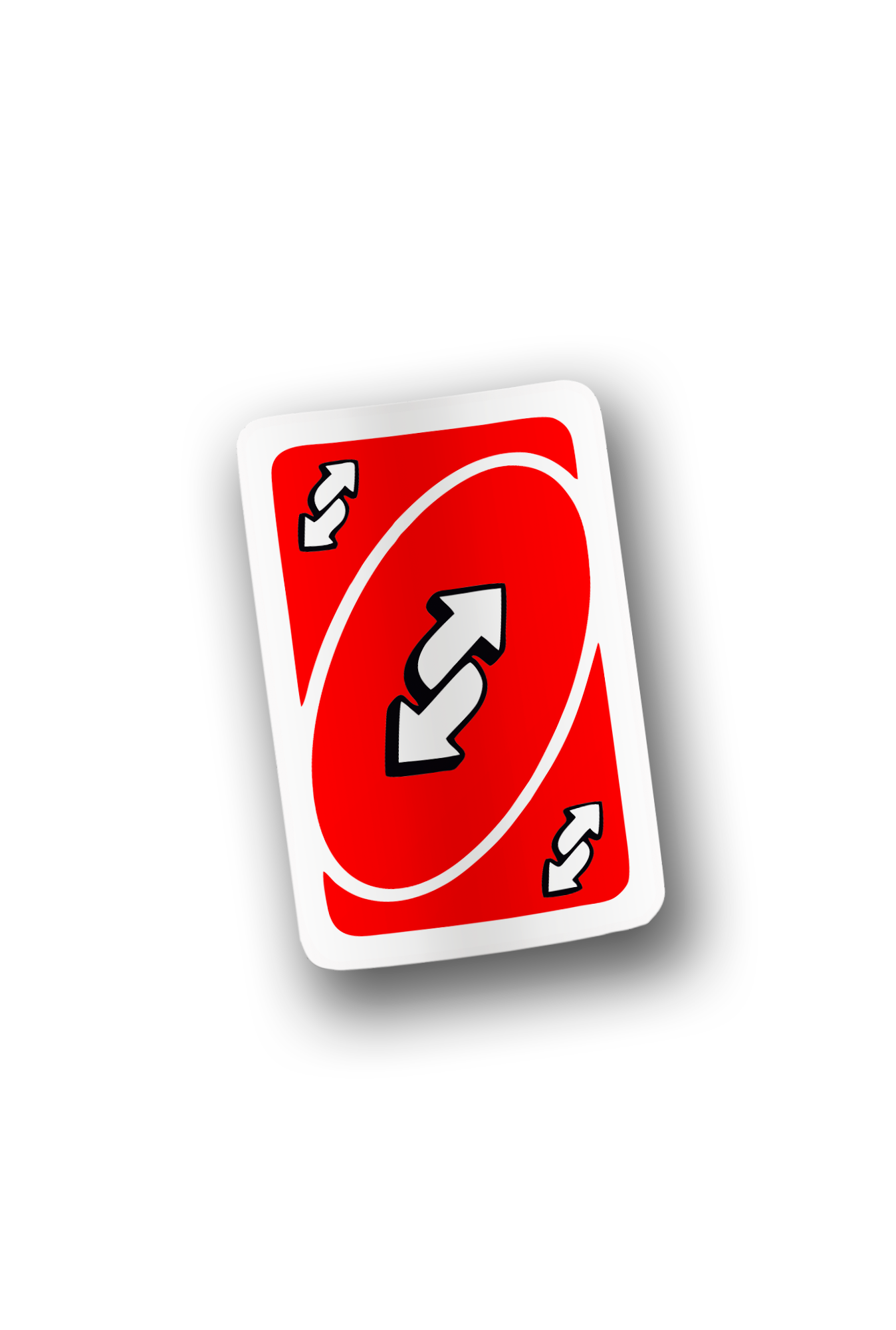 ''Uno Cards'' Vinyl Sticker