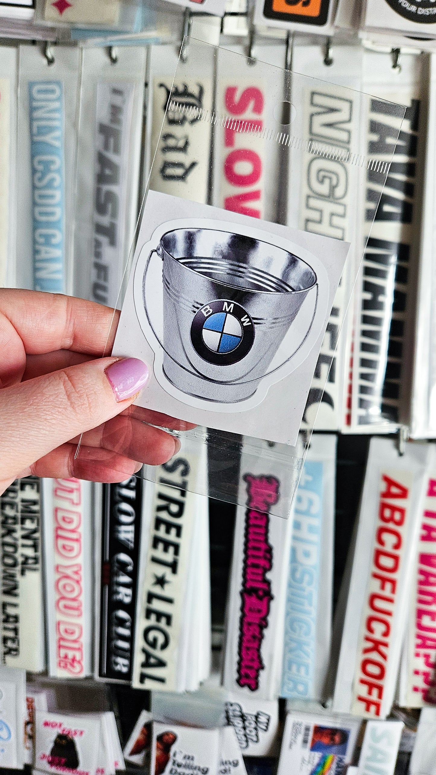 Bucket - Vinyl Sticker