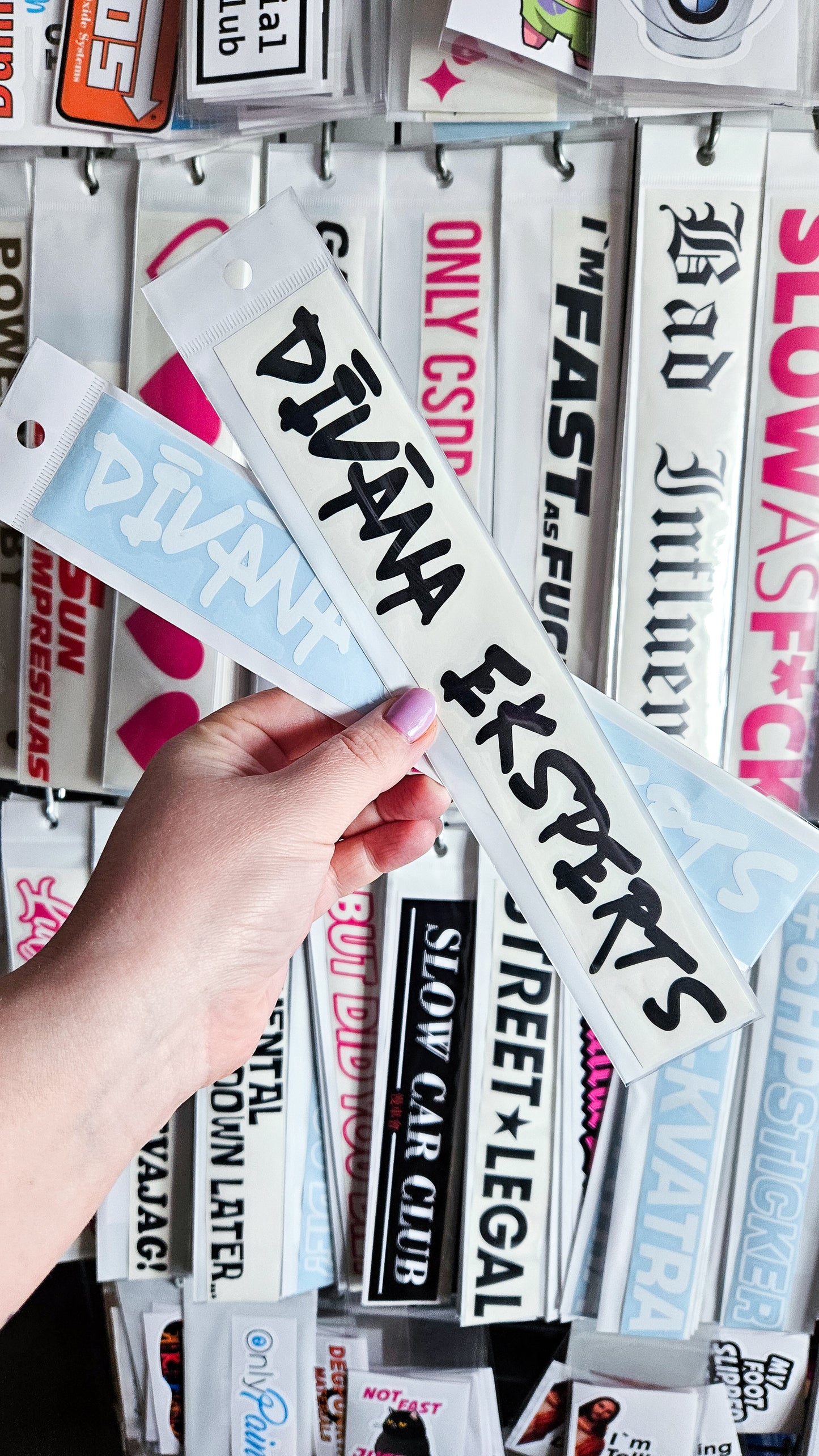 Dīvāna Eksperts - Plotted Vinyl Sticker