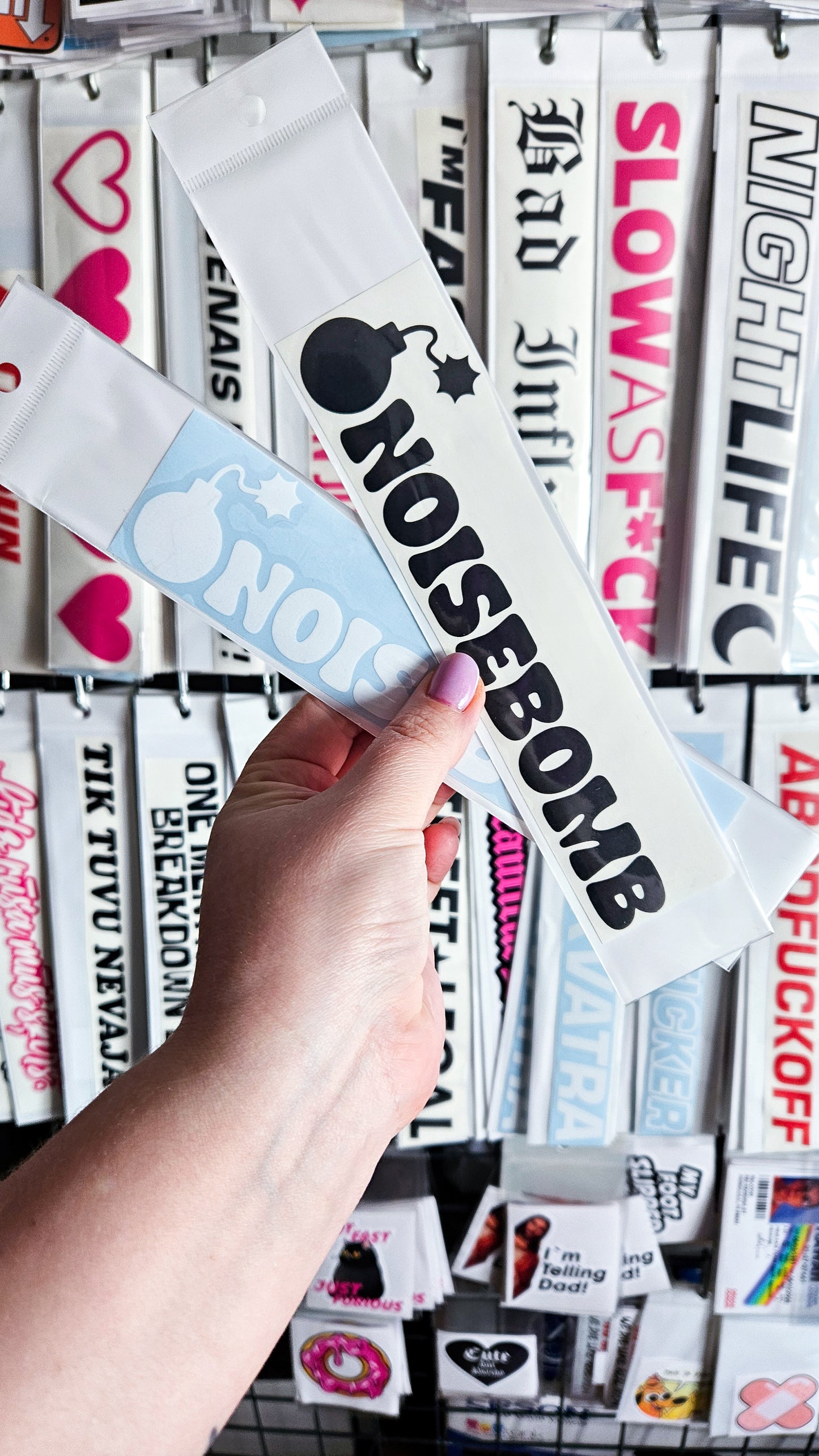 NoiseBomb - Plotted Vinyl Sticker