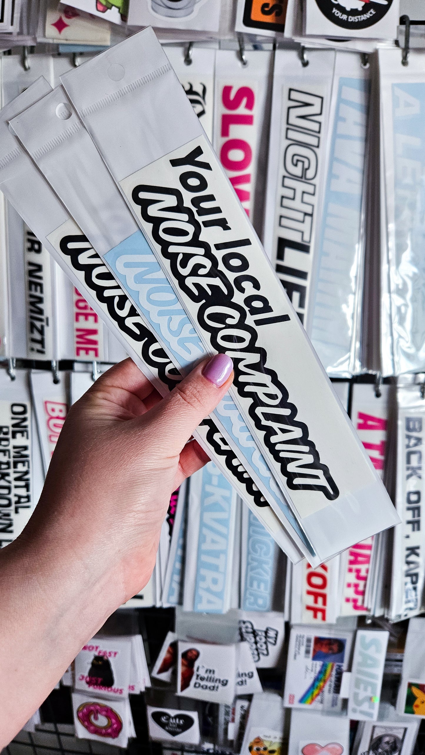 Your local noise complaint - Plotted Vinyl Sticker