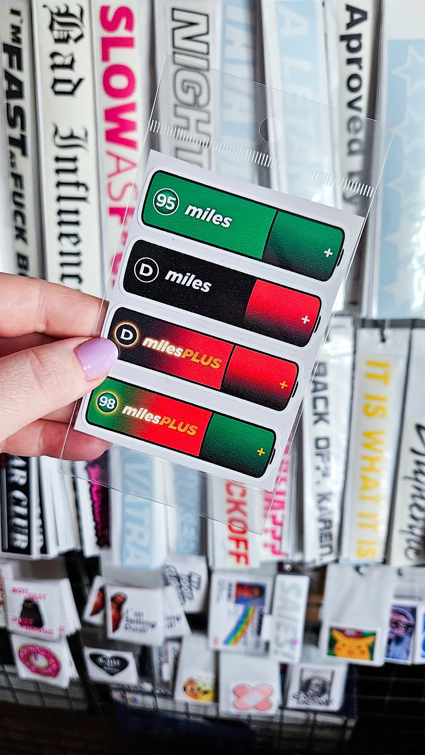 ''Fuel set'' Vinyl Sticker