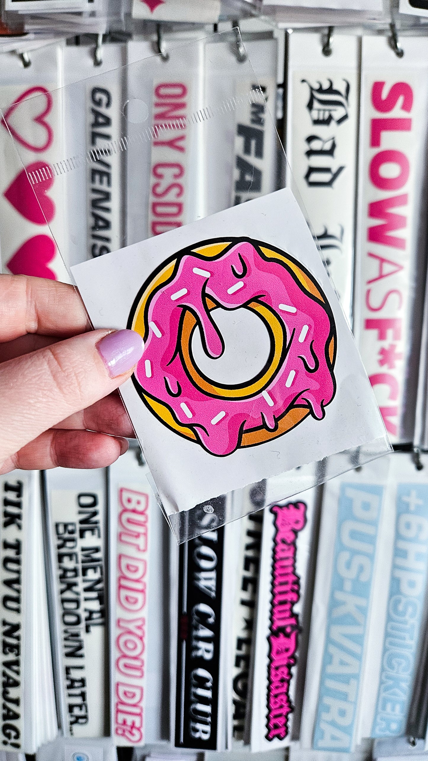 Donut - Vinyl Sticker