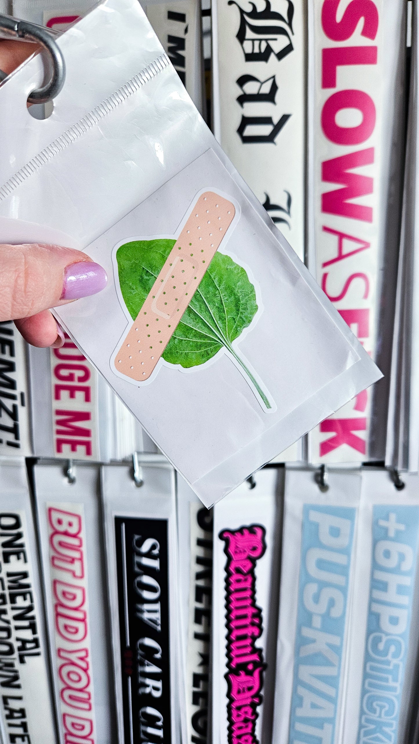 ''Ceļmallapa'' Vinyl Sticker