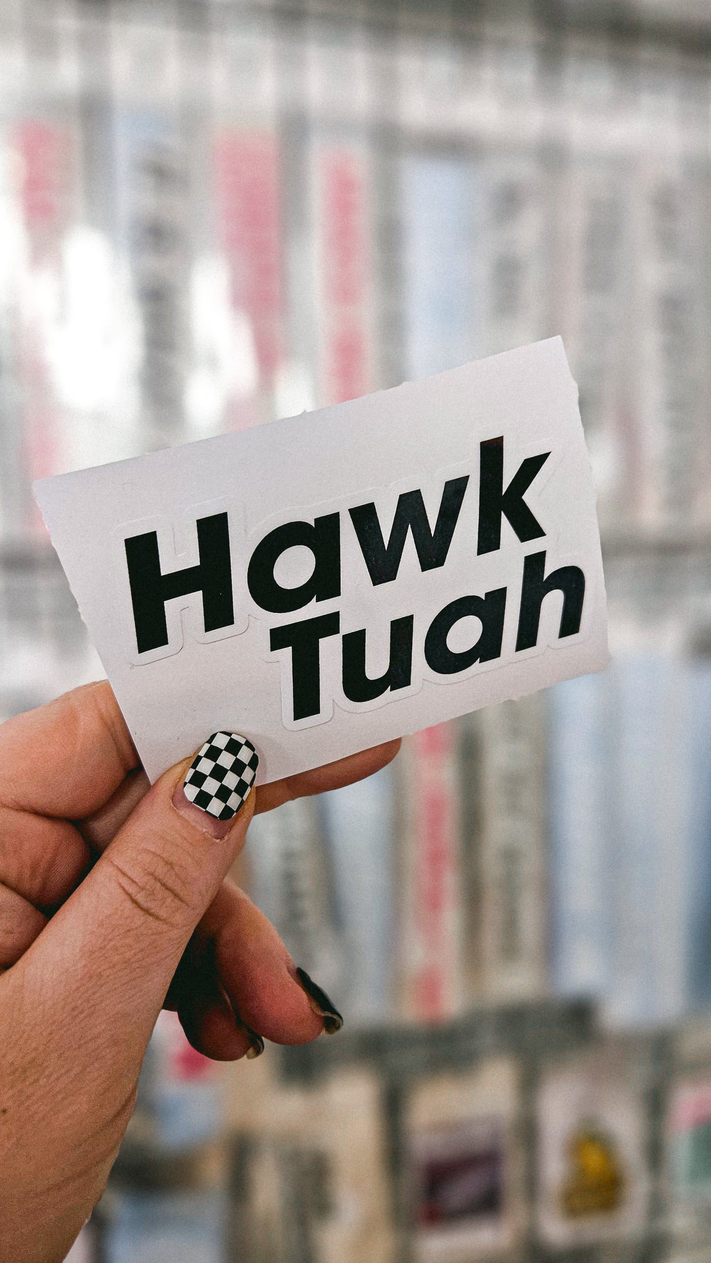 Hawk Thua - Vinyl Sticker