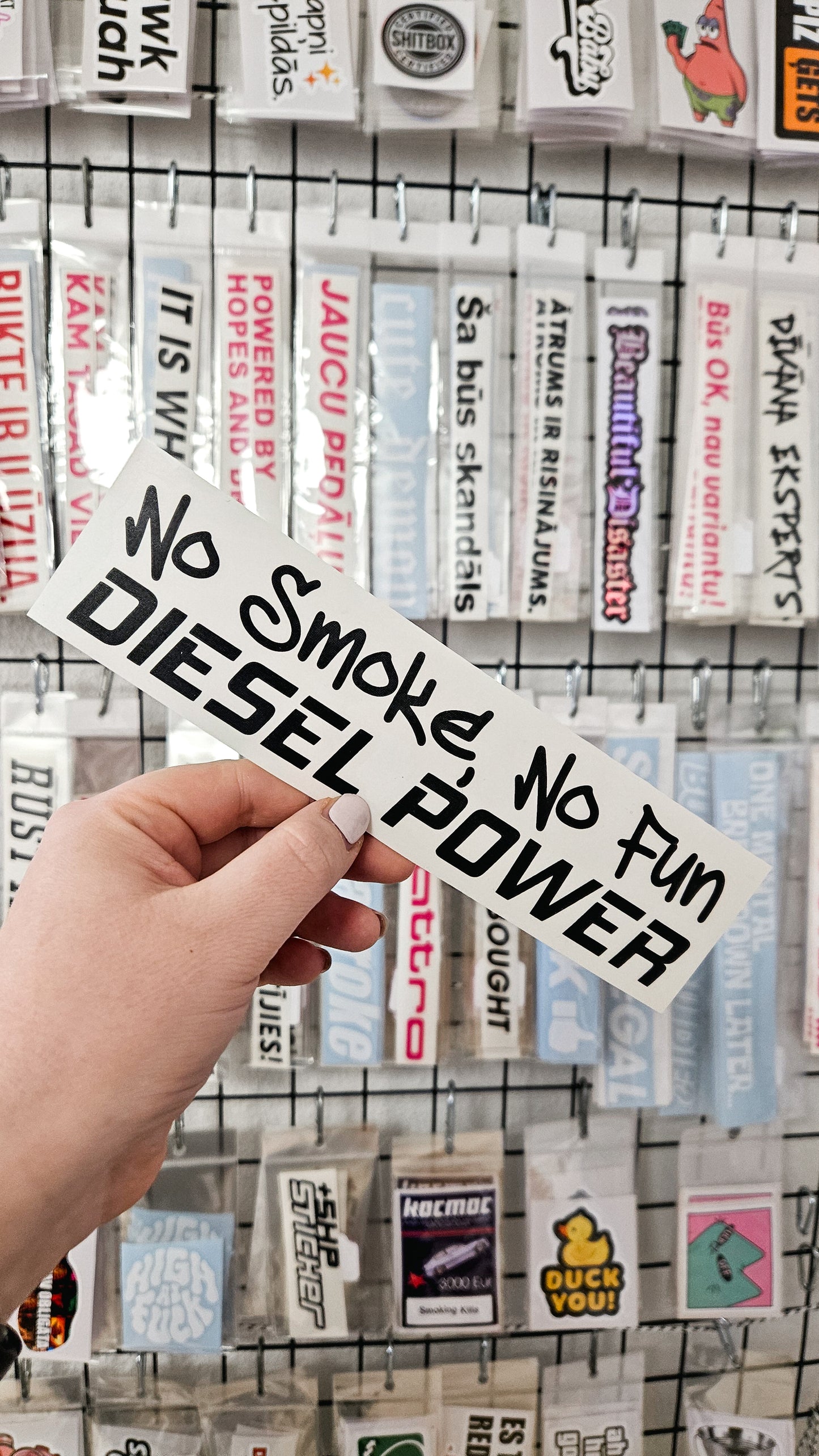 No Smoke, No Fun - Plotted Vinyl Sticker