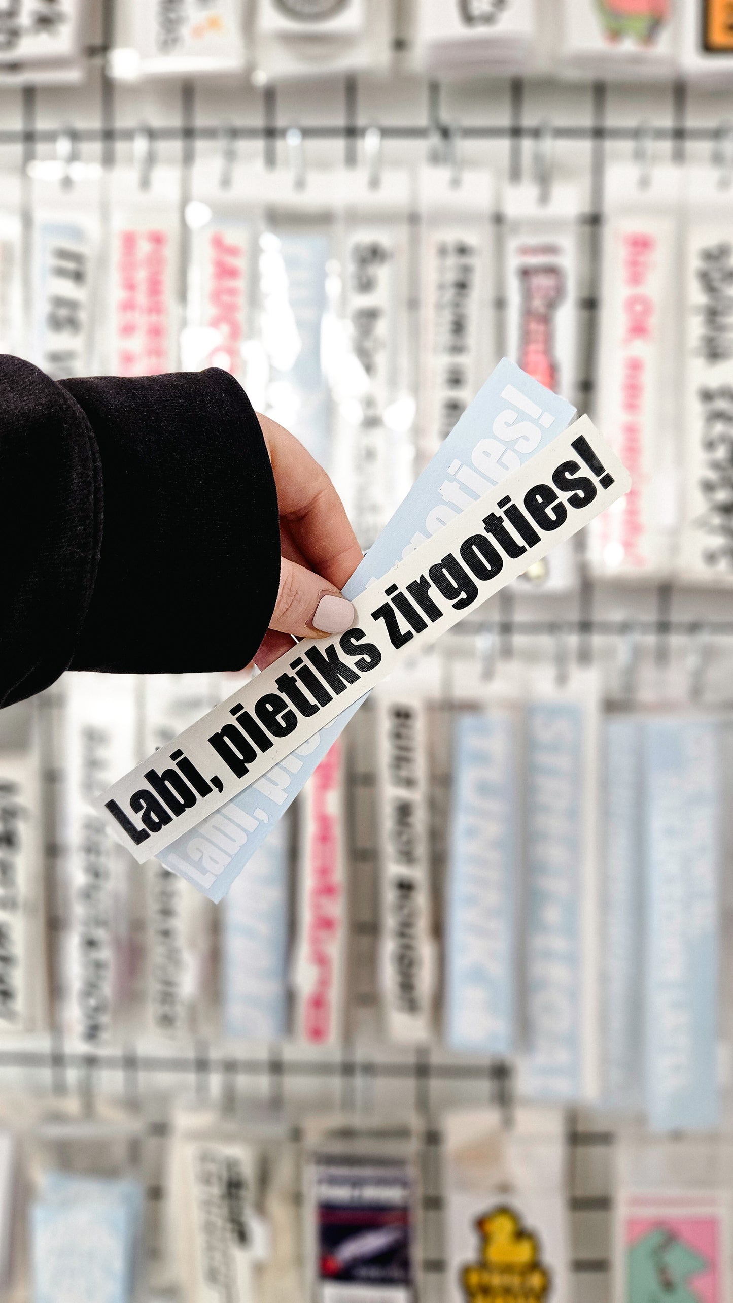 Pietiks zirgoties! - Plotted Vinyl Sticker