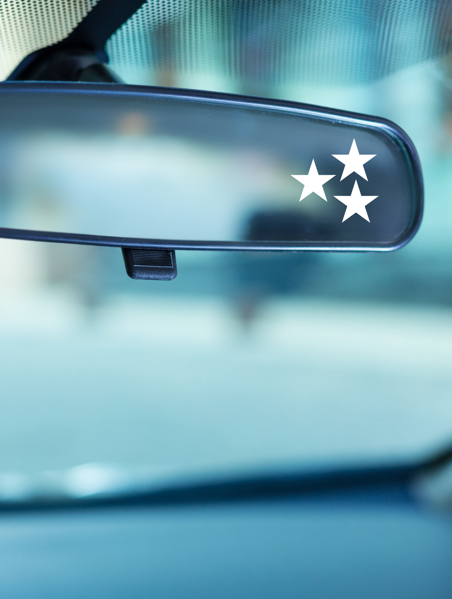 ''Stars'' Mirror Sticker