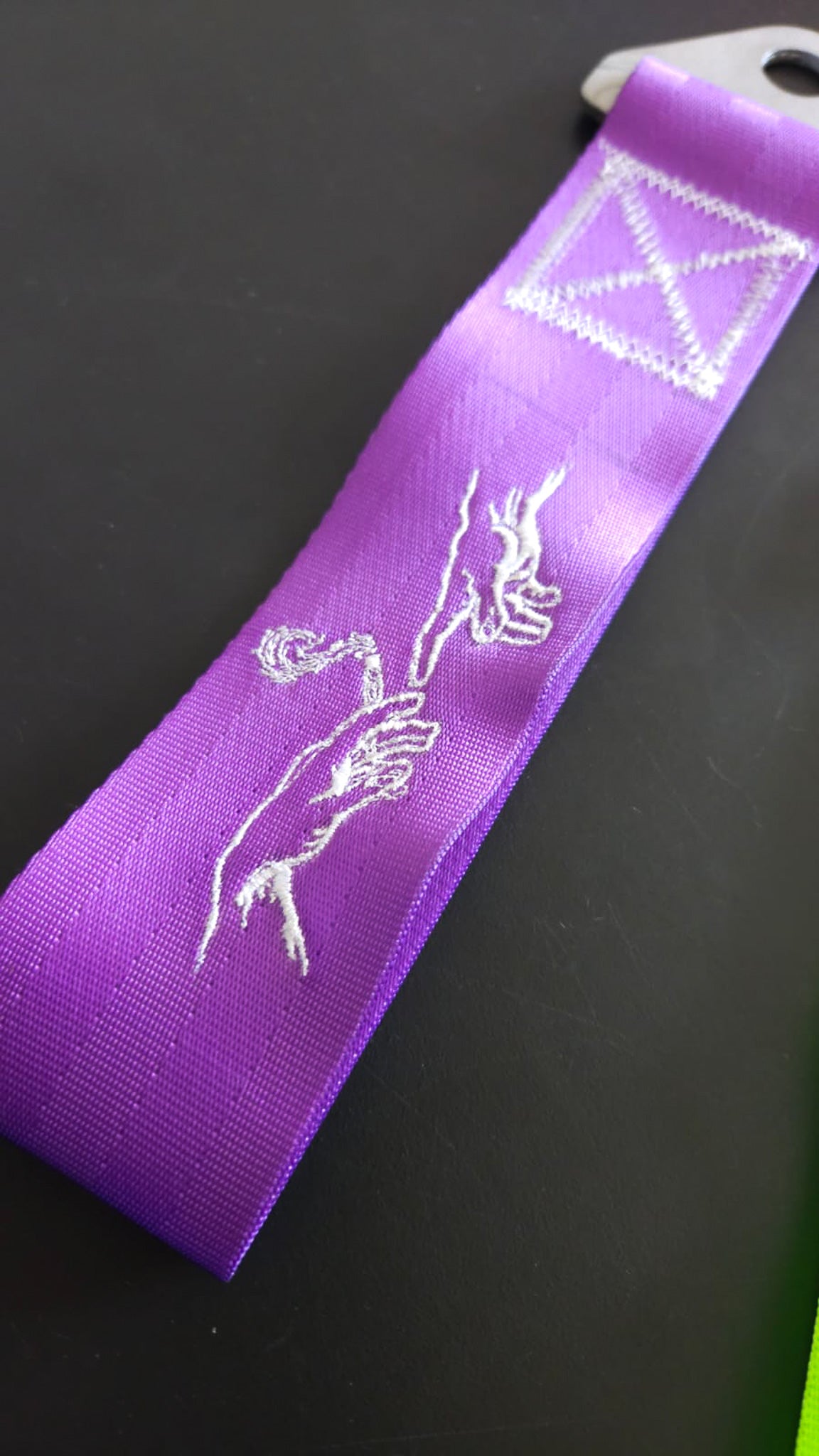 ''Smoking hands'' - Car Tow Strap