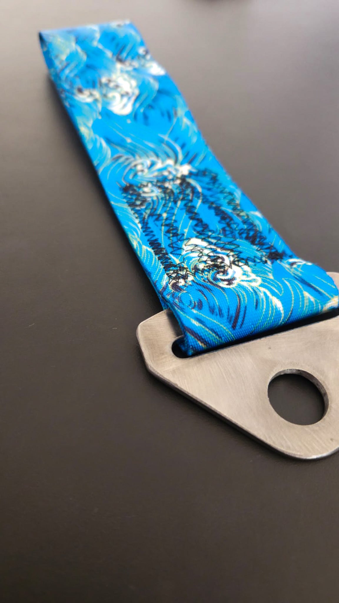 ''JDM Wave Pattern'' - Car Tow Strap