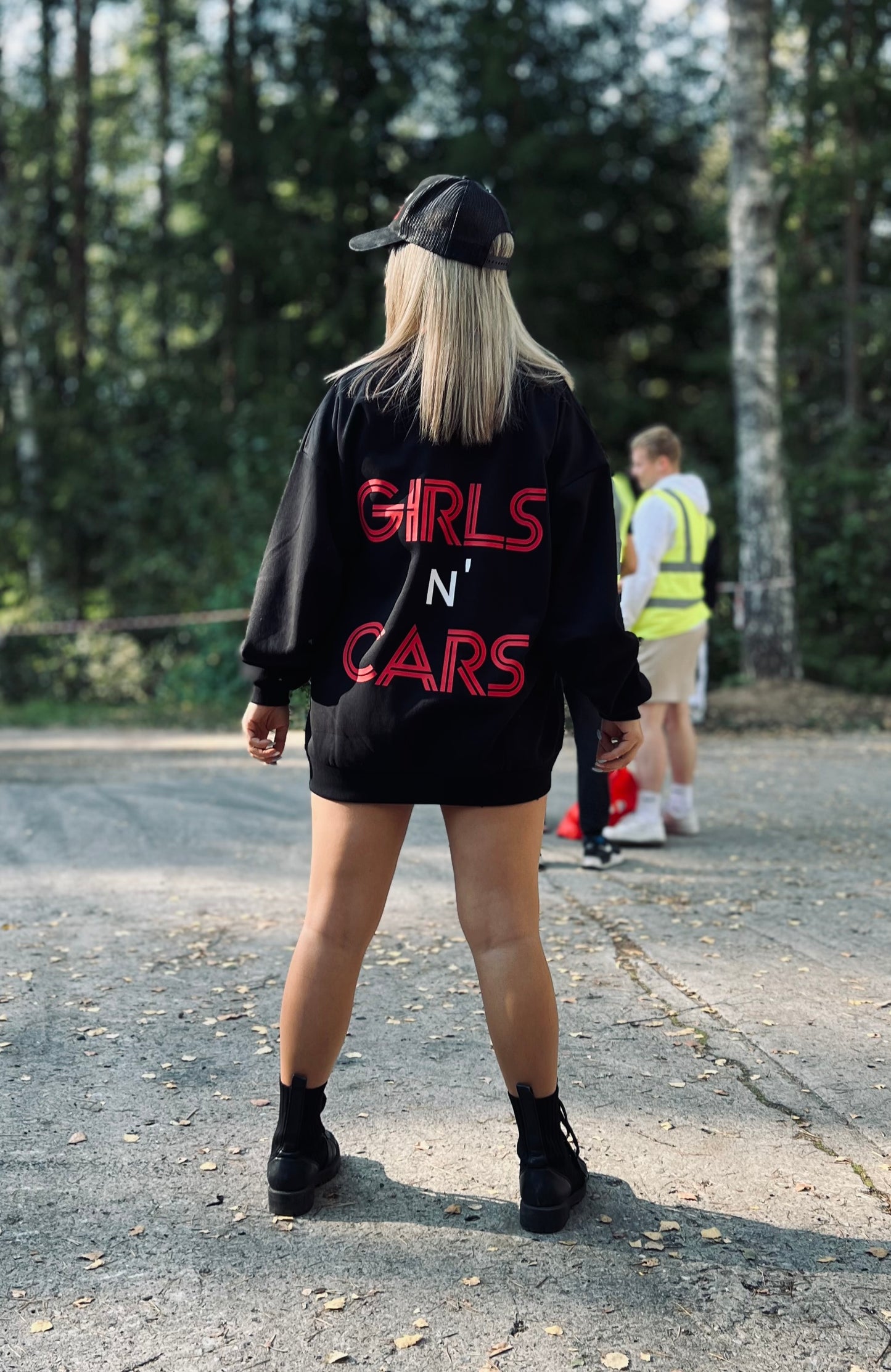 ''Girls N' Cars'' Cotton T-Shirt
