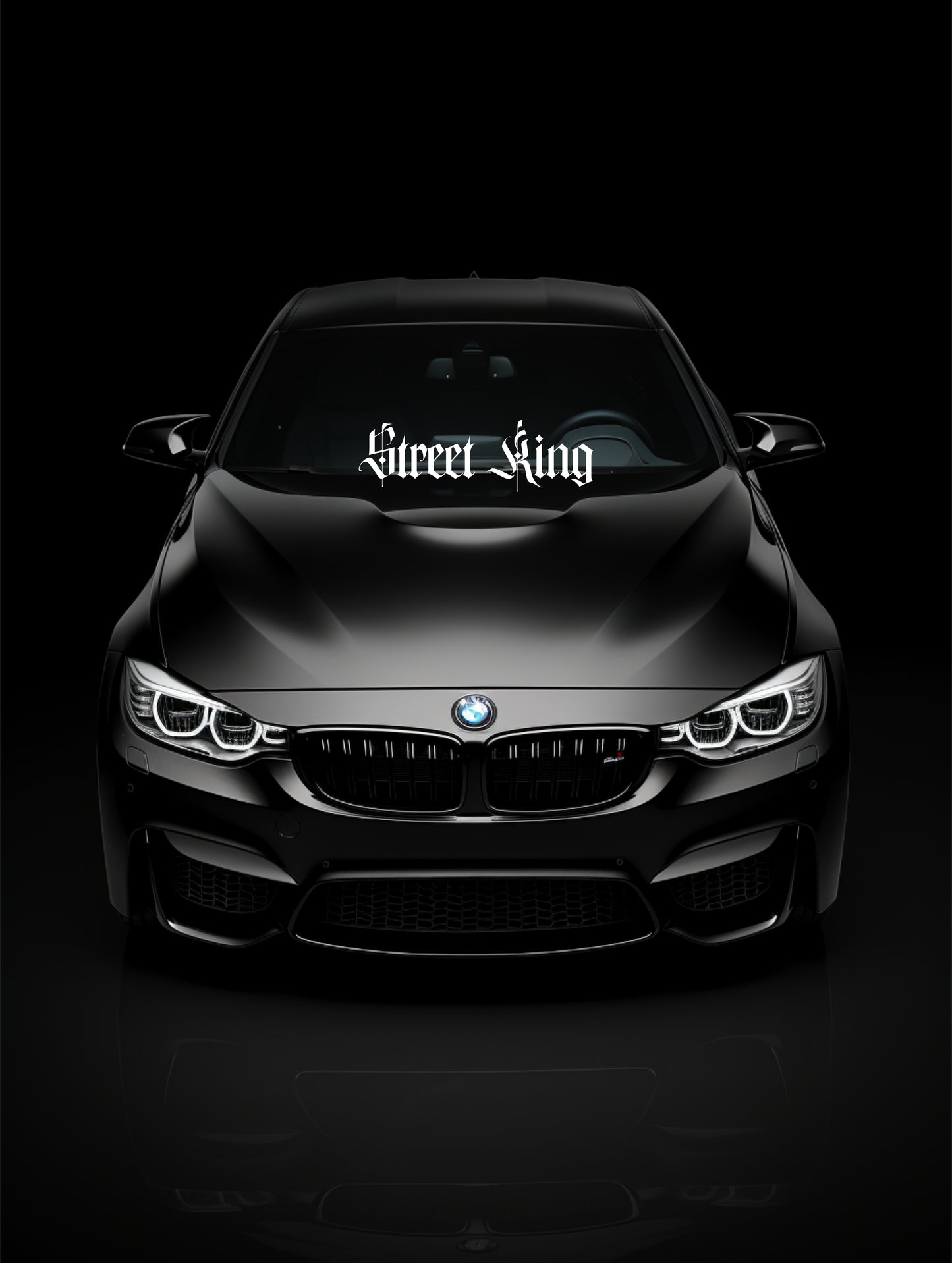 ''Street King'' - Plotted Vinyl Banner Decal