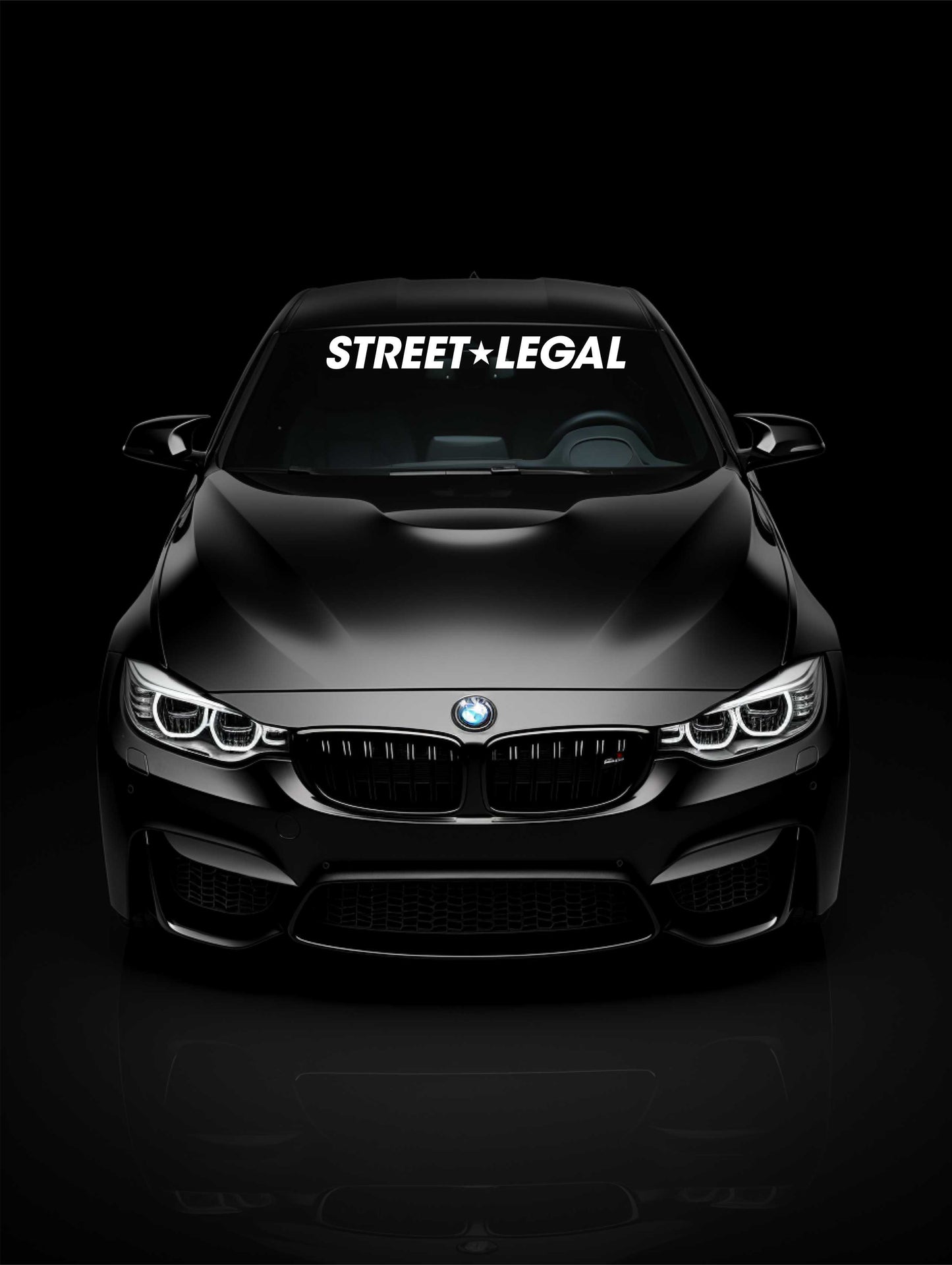 ''Street Legal'' - Plotted Vinyl Banner Decal