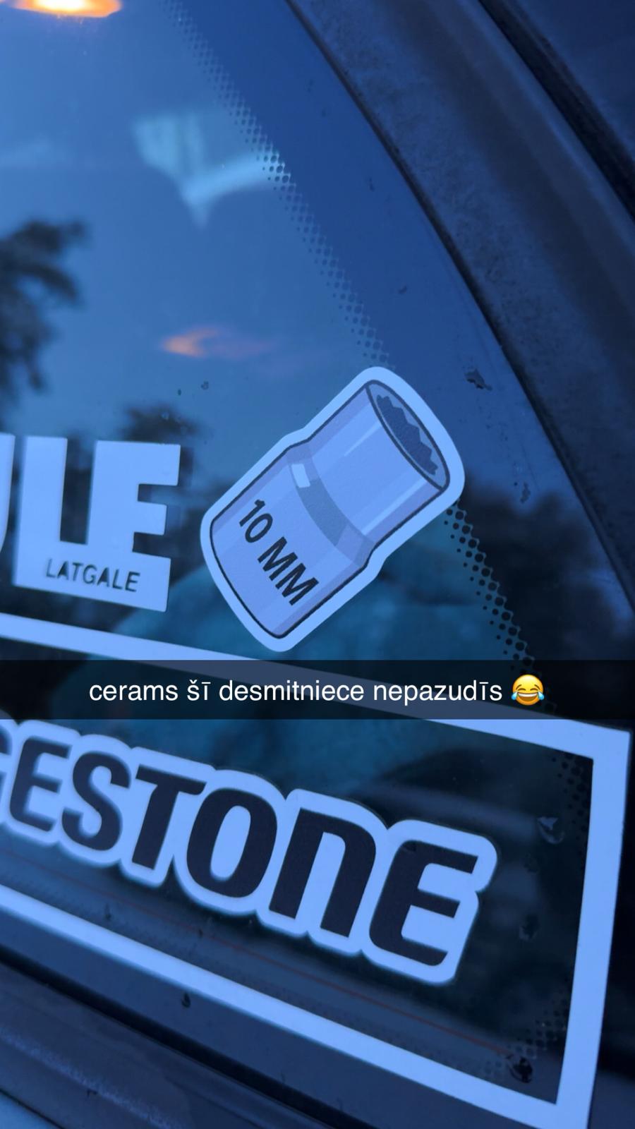 ''10mm'' Vinyl Sticker