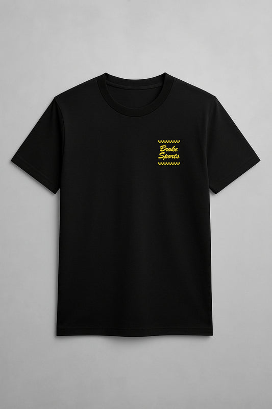 Broke Sports RACE Yellow - T-Shirt