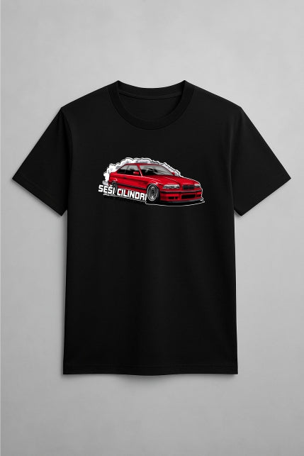 Red coupe E36 - T-Shirt