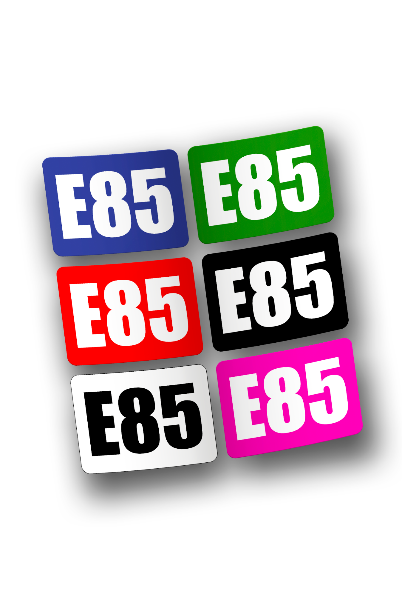 E85 Technical Vinyl Sticker