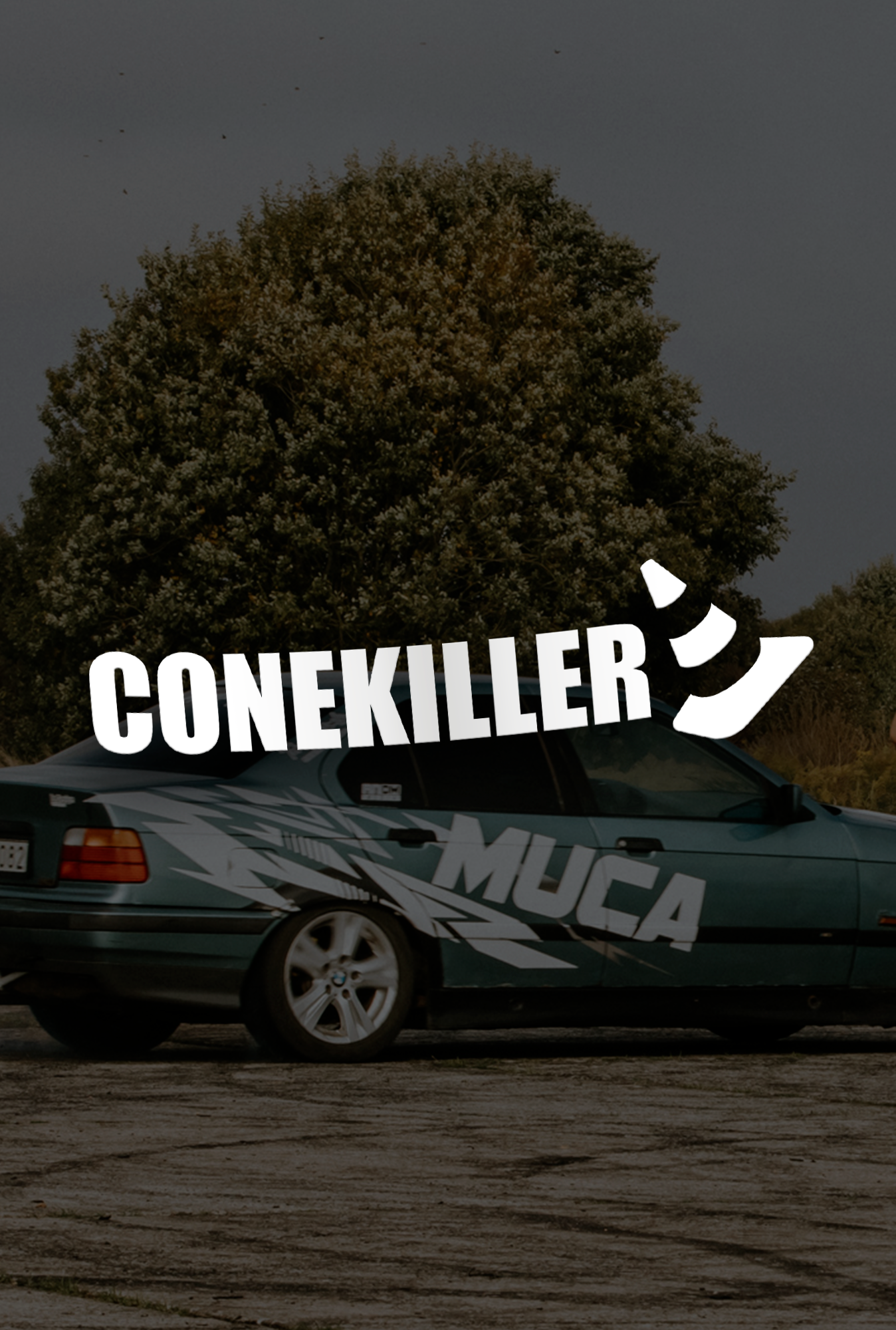 ConeKiller 02 - Plotted Vinyl Sticker