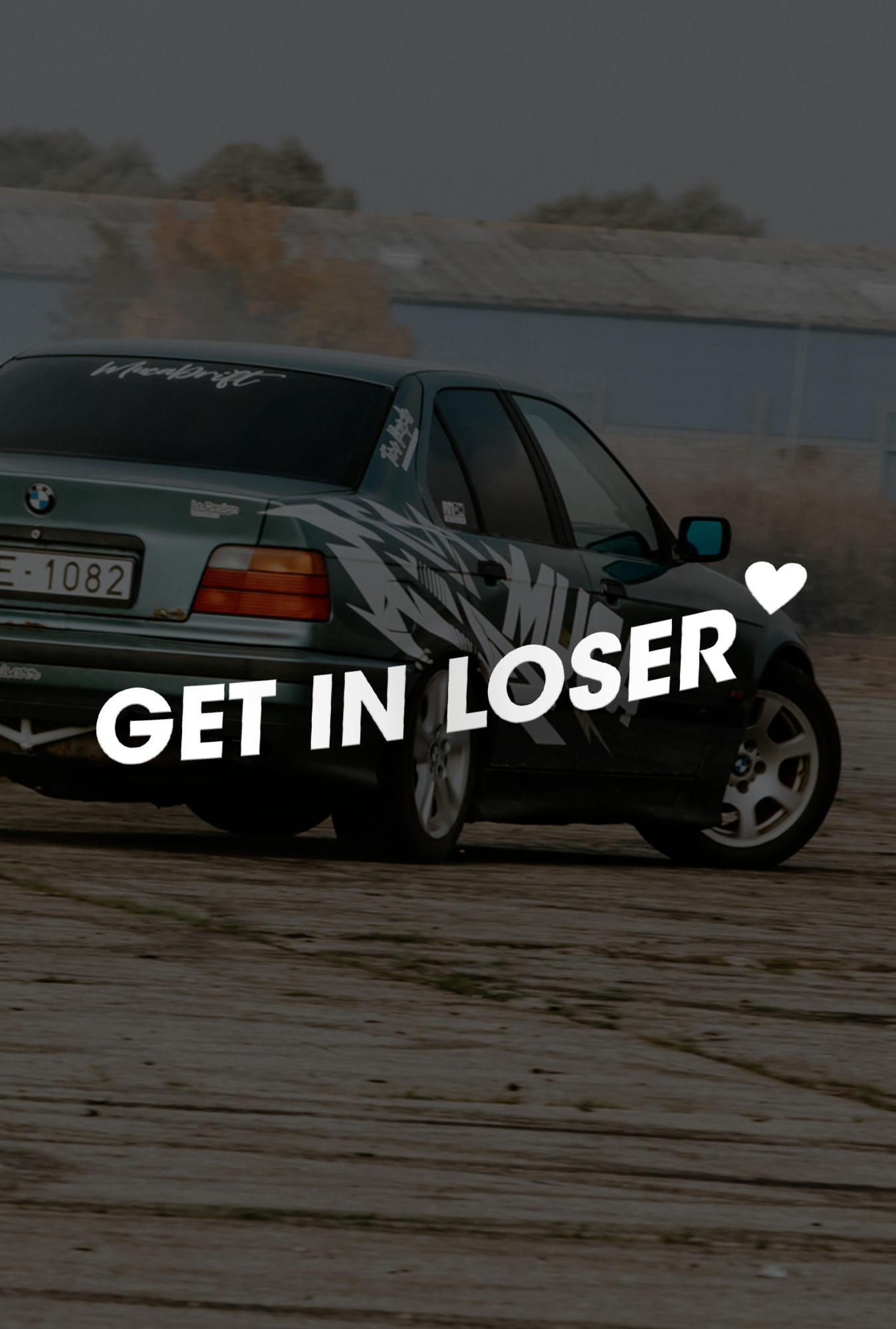 Get In Loser - Plotted Vinyl Sticker