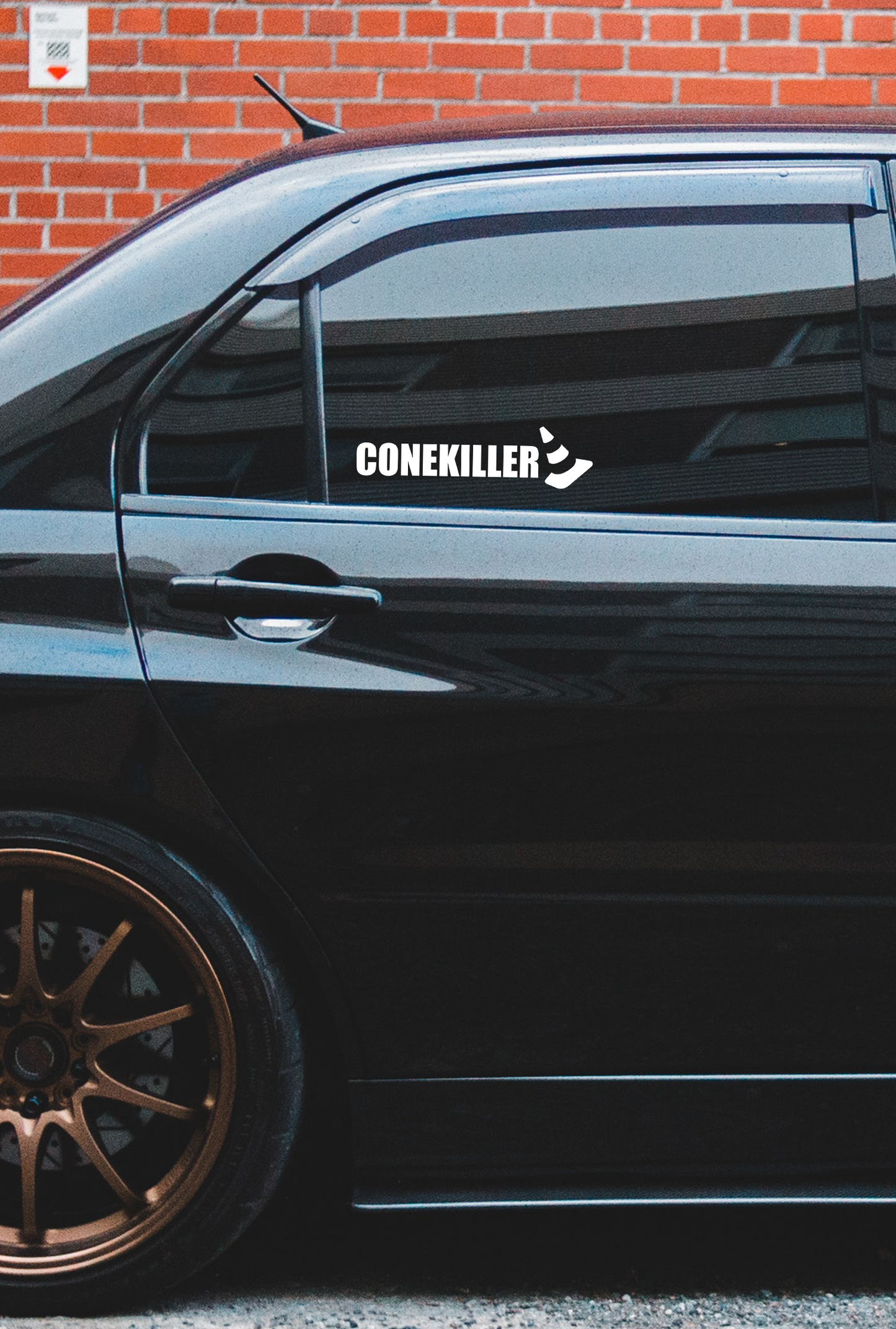 ''ConeKiller 02'' - Plotted Vinyl Sticker