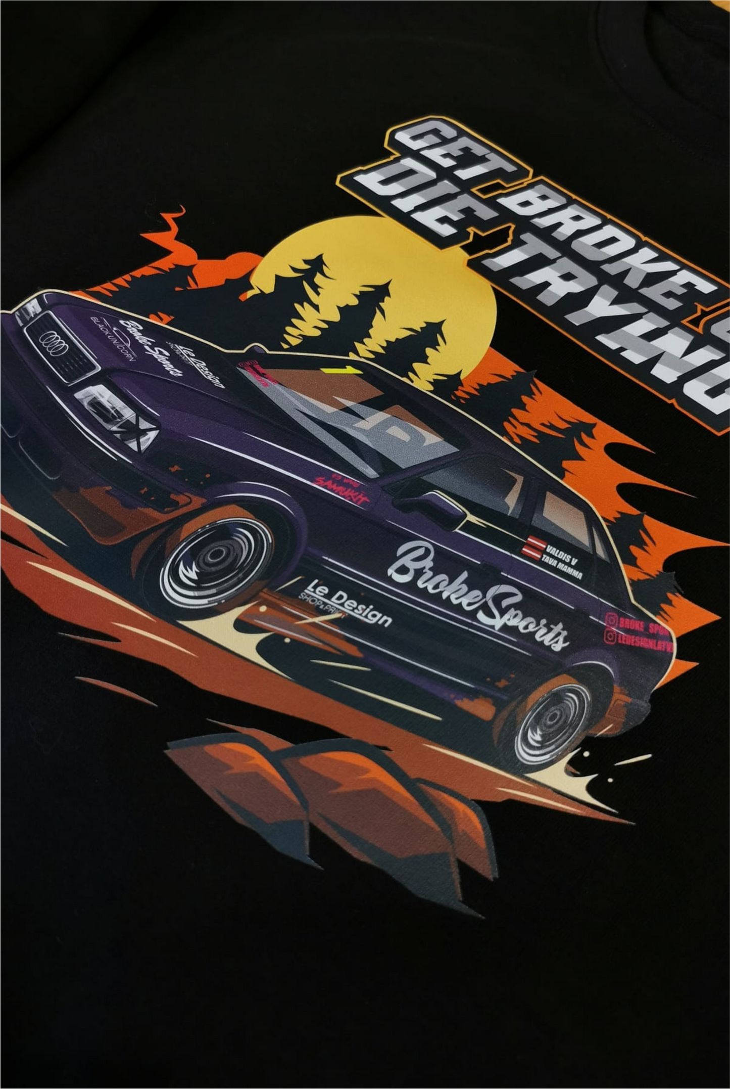 Broke Sports AUDI - T-Shirt