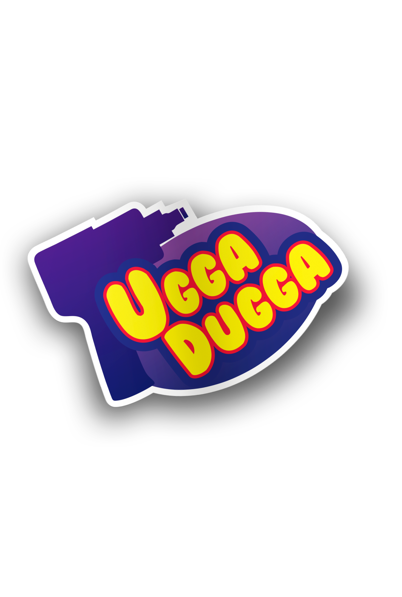 ''Ugga Dugga'' Vinyl Sticker