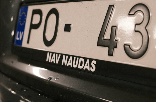 PERSONALIZED LICENSE PLATE FRAMES — A SUBTLE WAY TO STAND OUT