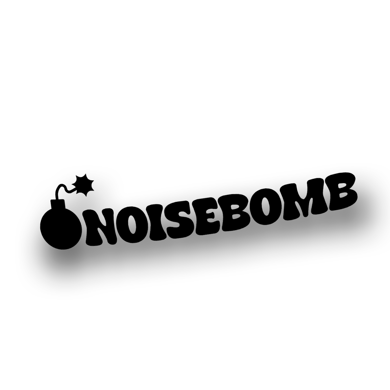 Audio Sticker Bomb NoiseBomb - Plotted Vinyl Sticker β ledesigncustoms
