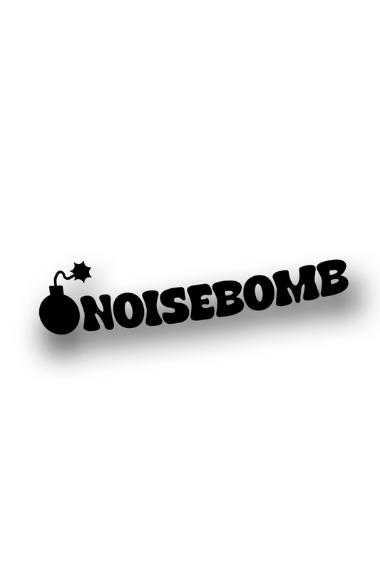 ''NoiseBomb'' - Plotted Vinyl Sticker