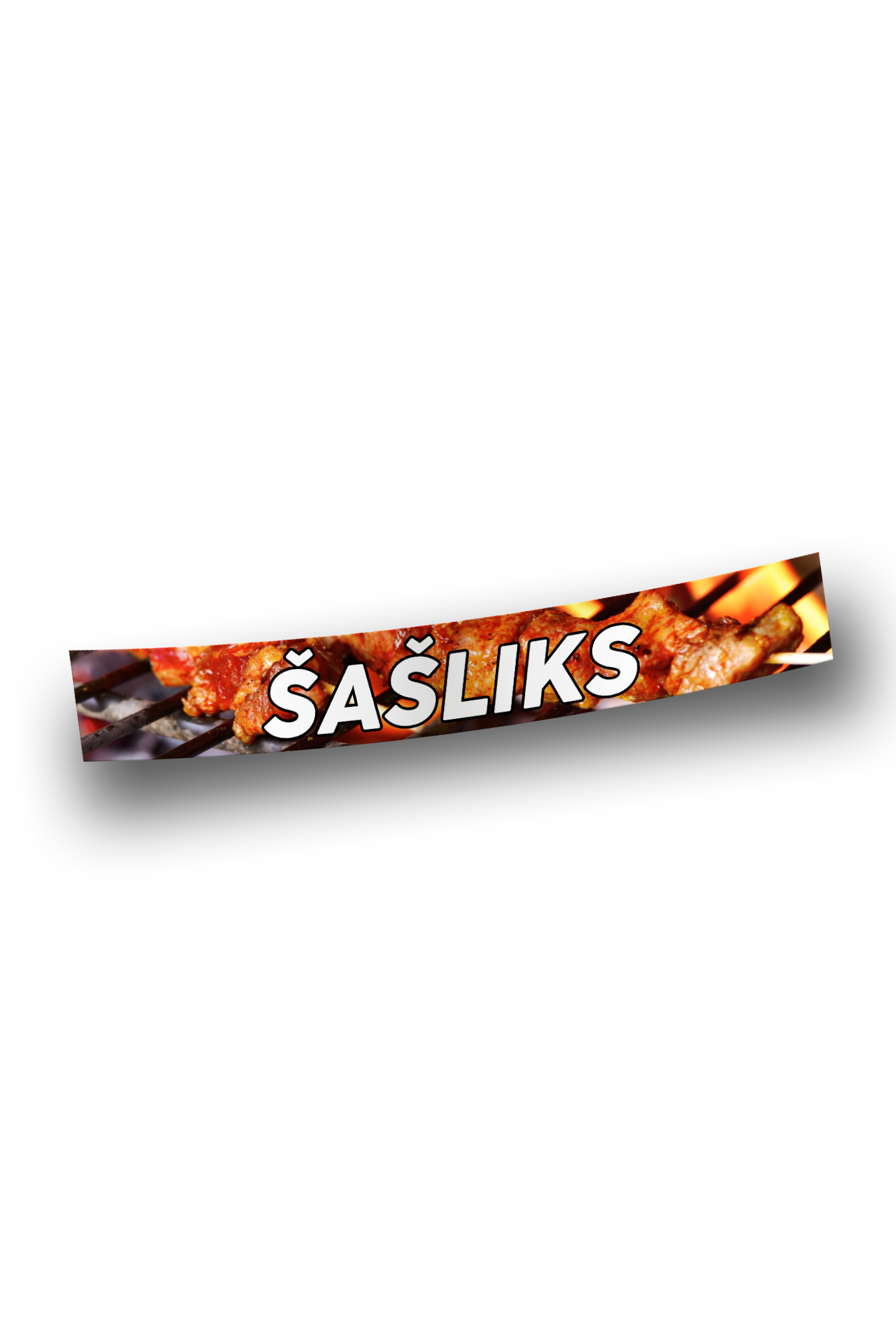 ''Sašliks'' Vinyl Sticker