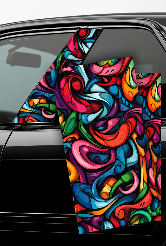 ''Graffiti'' - Car Doors Pillar Decals