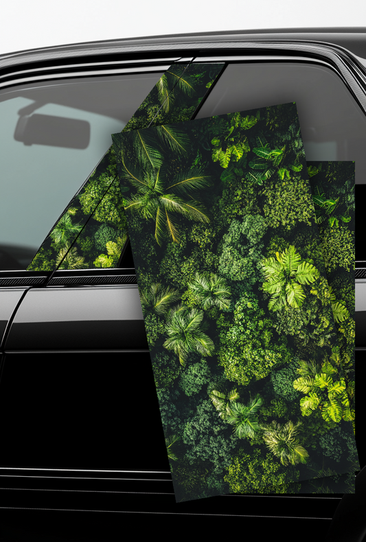 ''Tropical Forest'' - Car Doors Pillar Decals