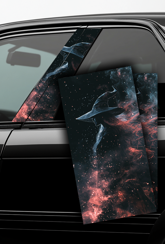 ''Witch'' - Car Doors Pillar Decals