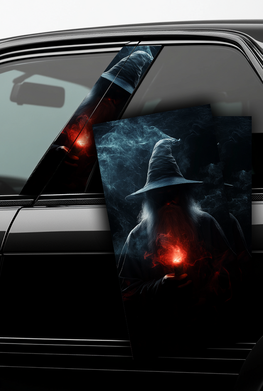 ''Wizard'' - Car Doors Pillar Decals