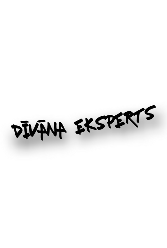 ''Dīvāna Eksperts'' - Plotted Vinyl Sticker