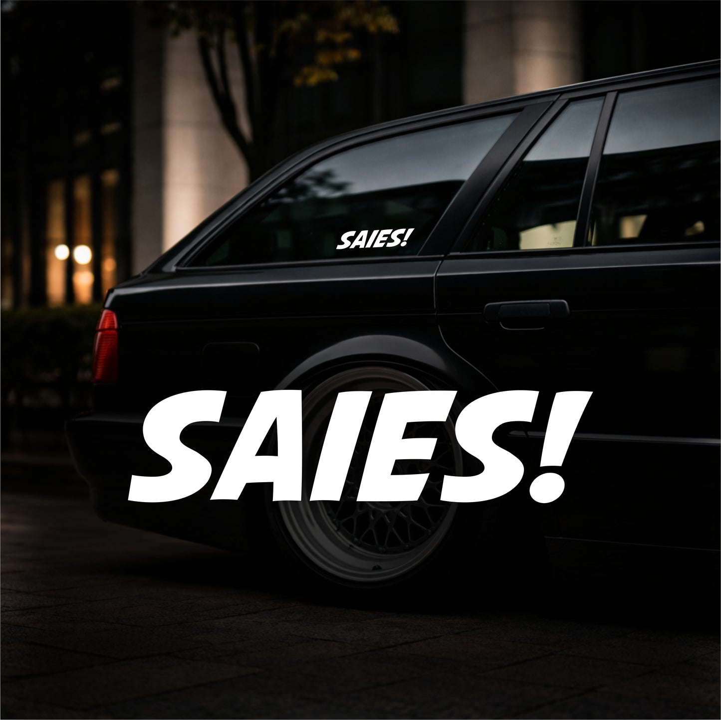 Saies! - Plotted Vinyl Sticker