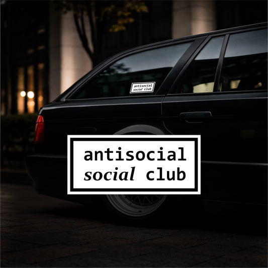 Antisocial social club - Vinyl Sticker