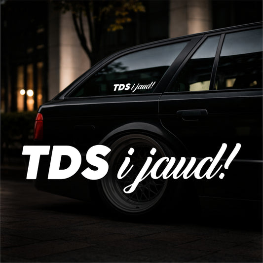 TDS i Jaud! - Plotted Vinyl Sticker
