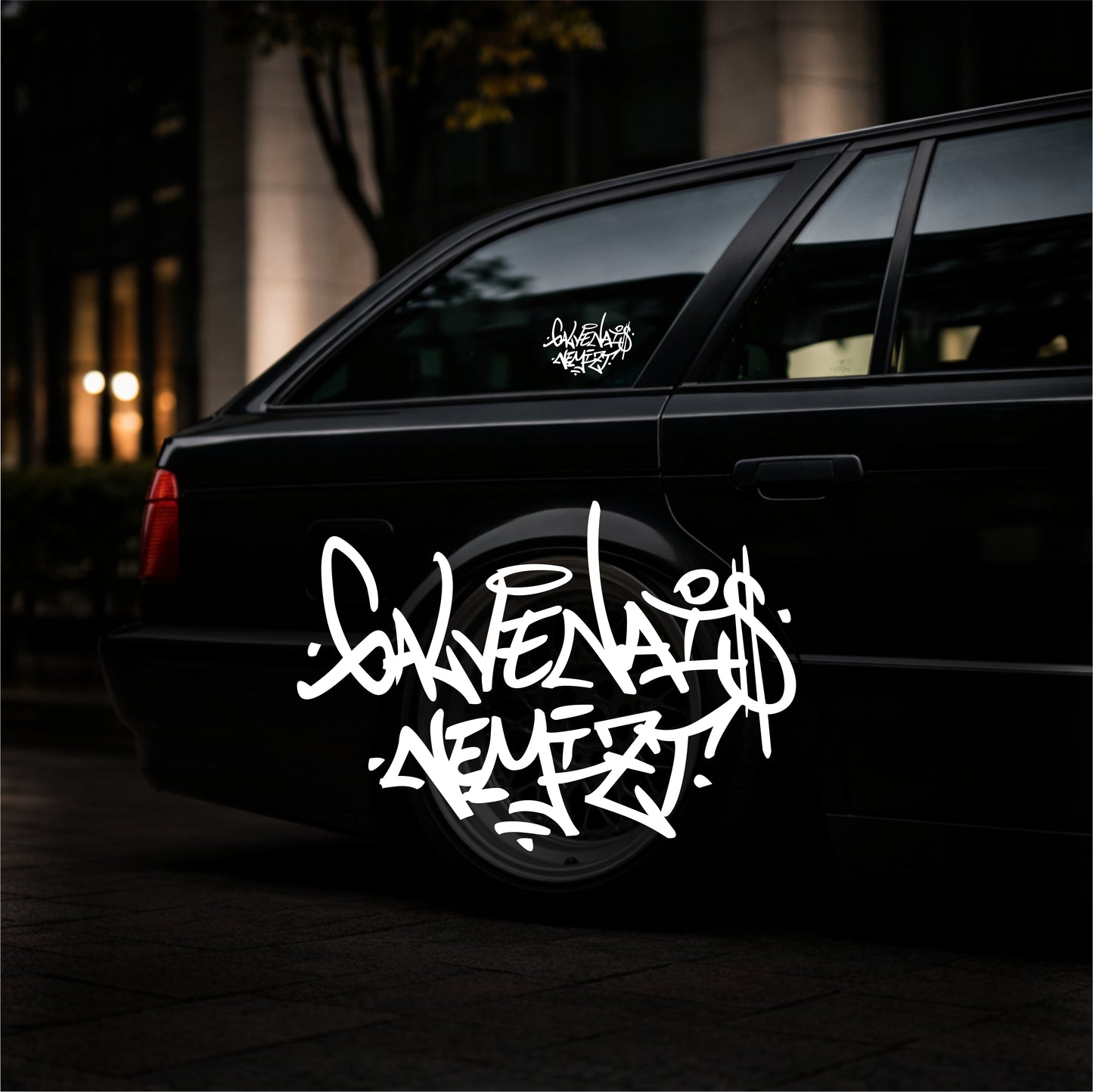 Galvenais Nemīzt Graffiti - Plotted Vinyl Sticker