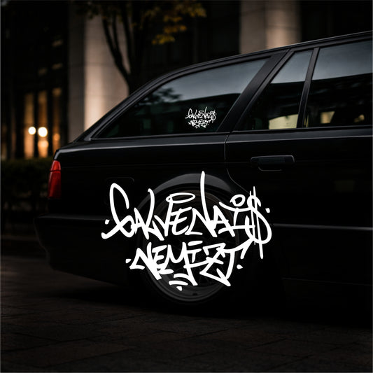 Galvenais Nemīzt Graffiti - Plotted Vinyl Sticker