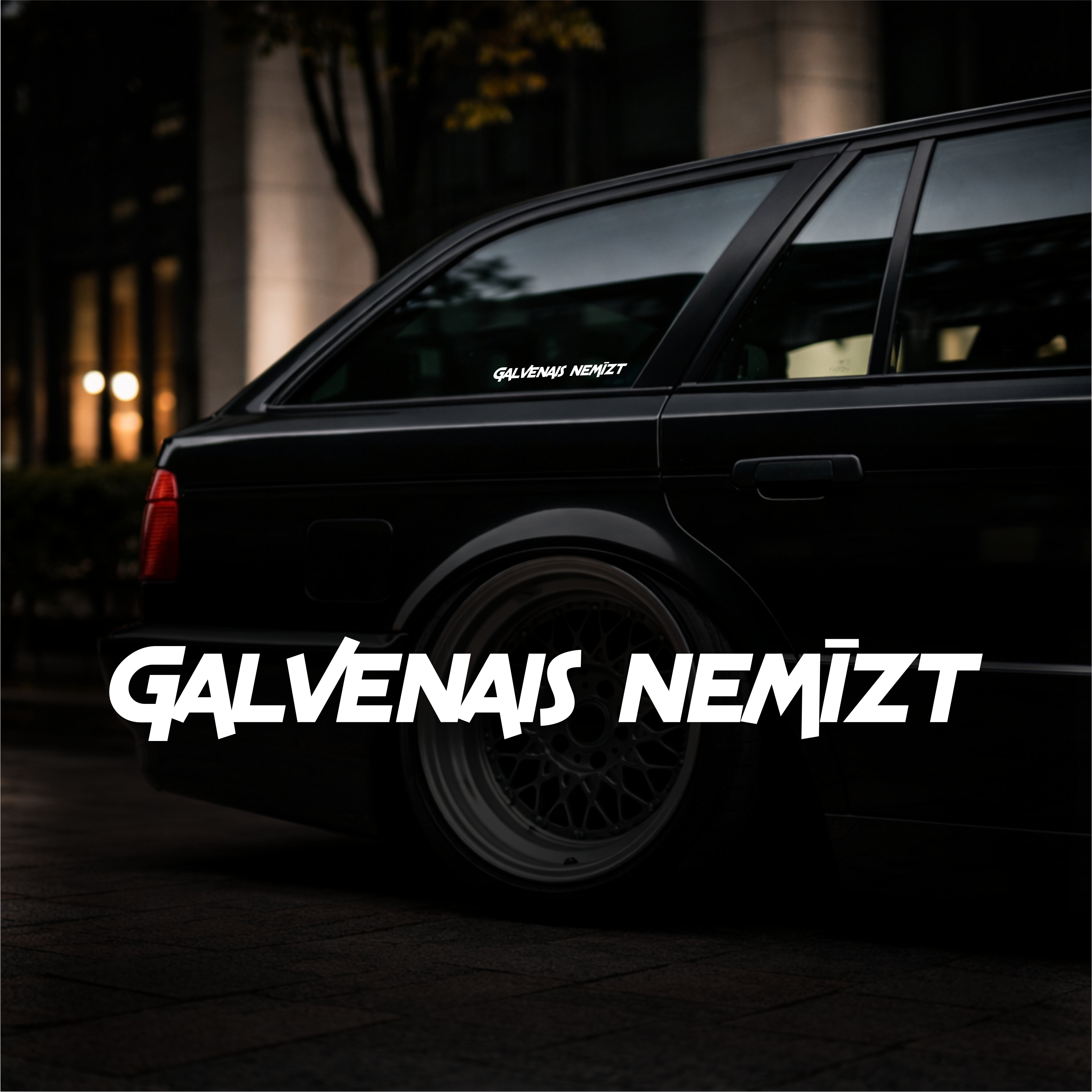 GALVENAIS NEMĪZT - Plotted Vinyl Sticker – ledesigncustoms